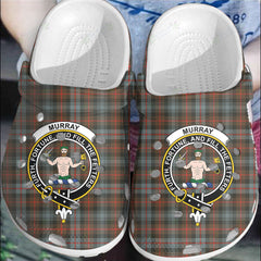 Clan Murray of Atholl Weathered Tartan Crest Clogs Classic HH67 Murray of Atholl Weathered Tartan Tartan Today