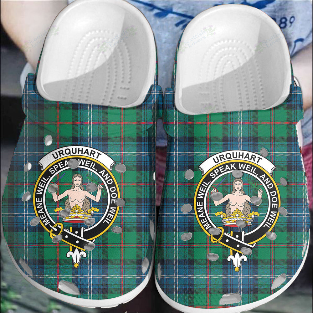 Clan Urquhart Ancient Tartan Crest Clogs Classic KS87 Urquhart Ancient Tartan Tartan Today