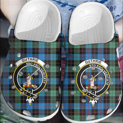 Clan Guthrie Ancient Tartan Crest Clogs Classic JI74 Guthrie Ancient Tartan Tartan Today