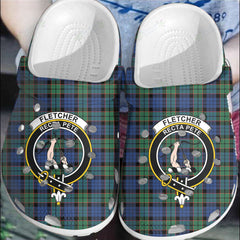 Clan Fletcher Ancient Tartan Crest Clogs Classic YO35 Fletcher Ancient Tartan Tartan Today
