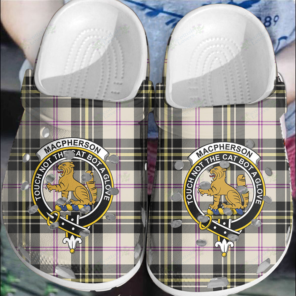 Clan MacPherson Dress Ancient Tartan Crest Clogs Classic IC31 MacPherson Dress Ancient Tartan Tartan Today