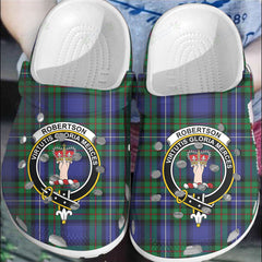 Clan Robertson Hunting Modern Tartan Crest Clogs Classic KP82 Robertson Hunting Modern Tartan Tartan Today