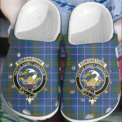 Clan Edmonstone Tartan Crest Clogs Classic DR55 Edmonstone Tartan Tartan Today