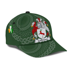 Clan Cullinane Coat Of Arms - Irish Family Crest St Patrick's Day Classic CapCG76 Classic Cap - Cullinane Coat Of Arms St Patrick's Day Classic Cap Irish Cap