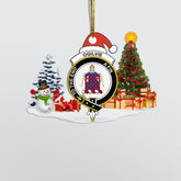Clan Ogilvie Crest Tartan Acrylic Christmas Ornament PD17 Ogilvie Tartan Tartan Christmas