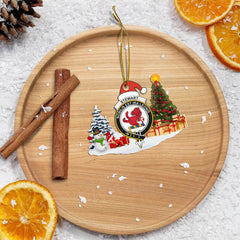 Clan Stewart Crest Tartan Acrylic Christmas Ornament KU12 Stewart Tartan Tartan Christmas