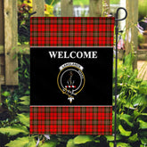 Clan Langlands Tartan Crest Black Garden Flag PJ70 Clan Langlands Tartan Today