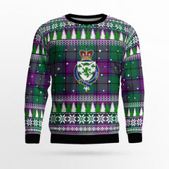 Clan Gary Modern Crest Tartan Christmas Ugly Sweater UT71 Gary Modern Sweater Crest Tartan Tartan Ugly Sweater