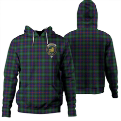 Clan Campbell of Cawdor Modern Tartan Hoodie Crest IQ0T9BJJ-1 Campbell of Cawdor Modern Tartan Hoodies
