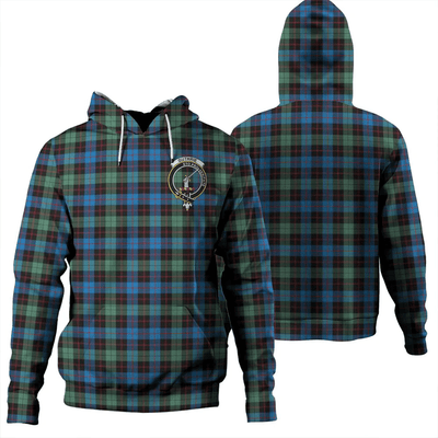 Clan Guthrie Ancient Tartan Hoodie Crest