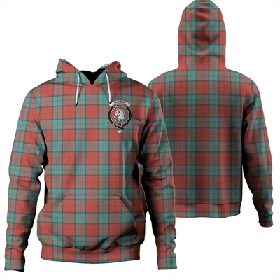 Clan Dunbar Ancient Tartan Hoodie Crest