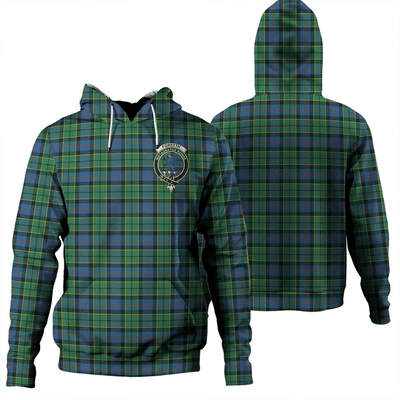 Clan Forsyth Ancient Tartan Hoodie Crest
