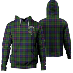 Clan Forsyth Modern Tartan Hoodie Crest D9MKQQBJ-1 Forsyth Modern Tartan Hoodies