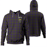 Clan Durie Tartan Hoodie Crest 1S4KHXCT-1 Durie Tartan Hoodies