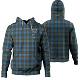 Clan Cockburn Modern Tartan Hoodie Crest HC4YUVKO-1 Cockburn Modern Tartan Hoodies
