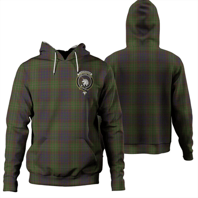 Clan Cunningham Hunting Modern Tartan Hoodie Crest