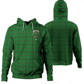 Clan Don (Tribe-of-Mar) Tartan Hoodie Crest 4PNVX6PB-1 Don (Tribe-of-Mar) Tartan Hoodies