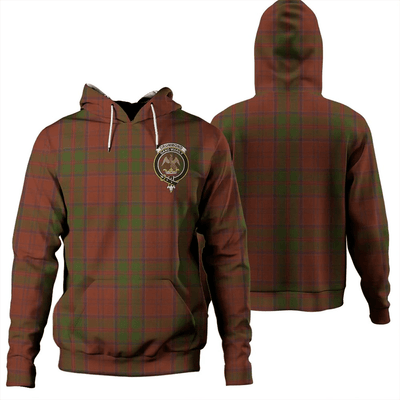 Clan Drummond Tartan Hoodie Crest