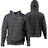 Clan Fletcher of Dunans Tartan Hoodie Crest 751NYHSI-1 Fletcher of Dunans Tartan Hoodies