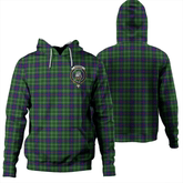 Clan Duncan Modern Tartan Hoodie Crest DVLW9JK8-1 Duncan Modern Tartan Hoodies