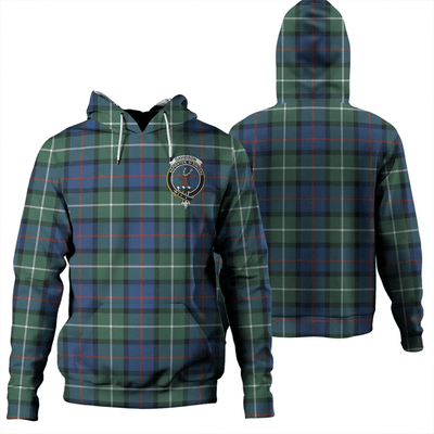 Clan Davidson of Tulloch Tartan Hoodie Crest