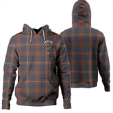 Clan Fraser Hunting Modern Tartan Hoodie Crest HD2H6AAN-1 Fraser Hunting Modern Tartan Hoodies