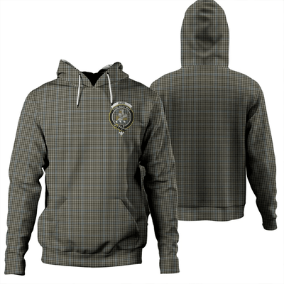Clan Haig Check Tartan Hoodie Crest