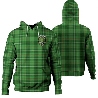 Clan Galloway District Tartan Hoodie Crest