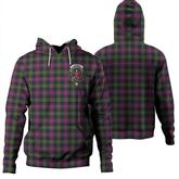Clan Logan Modern Tartan Hoodie Crest LF4ICKVR-1 Logan Modern Tartan Hoodies