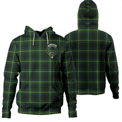 Clan MacArthur Modern Tartan Hoodie Crest GVPY5HQJ-1 MacArthur Modern Tartan Hoodies