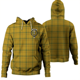 Clan Houston Tartan Hoodie Crest TEEZQGWY-1 Houston Tartan Hoodies