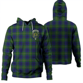 Clan Johnston Modern Tartan Hoodie Crest ZZ8SI4WI-1 Johnston Modern Tartan Hoodies