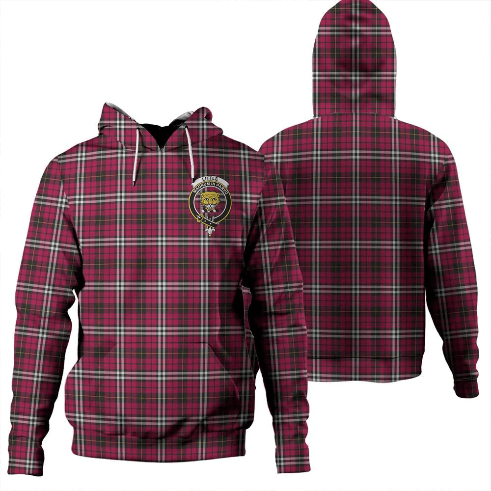 Clan Little Tartan Hoodie Crest OXUL0DLJ-1 Little Tartan Hoodies