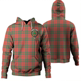 Clan Grant Ancient Tartan Hoodie Crest FJWWWJZJ-1 Grant Ancient Tartan Hoodies
