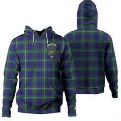 Clan Clan Hamilton Hunting Modern Tartan Hoodie Crest VYYDLOHS-1 Hamilton Hunting Modern Tartan Hoodies