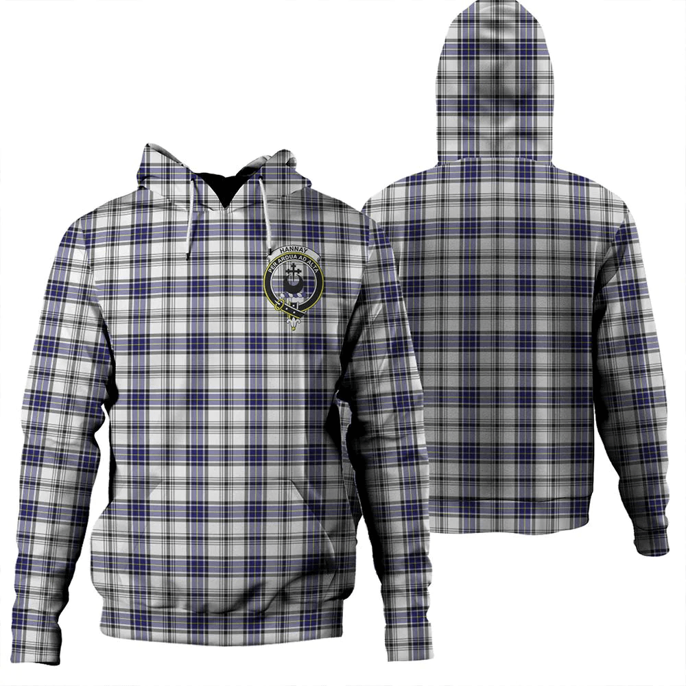 Clan Hannay Modern Tartan Hoodie Crest EN3MSV3Q-1 Hannay Modern Tartan Hoodies