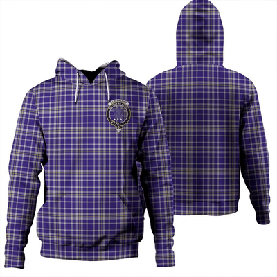 Clan Ochterlony Tartan Hoodie Crest