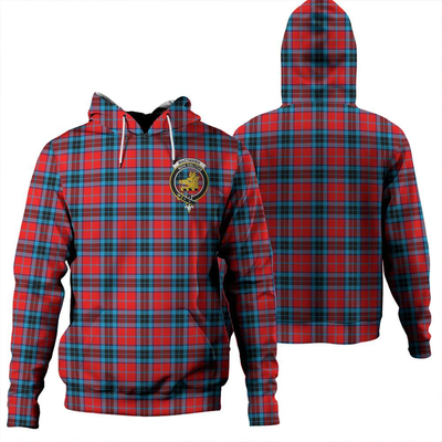 Clan MacTavish Modern Tartan Hoodie Crest