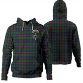 Clan Morrison Modern Tartan Hoodie Crest TQFCZUX9-1 Morrison Modern Tartan Hoodies