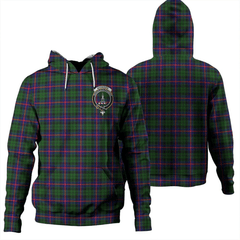 Clan Morrison Modern Tartan Hoodie Crest TQFCZUX9-1 Morrison Modern Tartan Hoodies