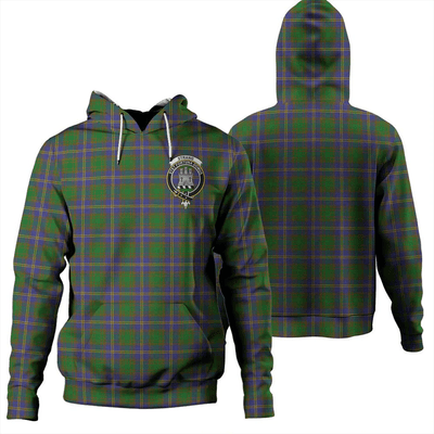 Clan Strange of Balkaskie Tartan Hoodie Crest