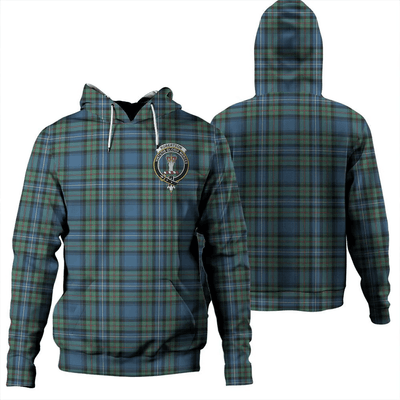 Clan Robertson Hunting Ancient Tartan Hoodie Crest