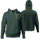 Clan Newlands of Lauriston Tartan Hoodie Crest CWSANSYT-1 Newlands of Lauriston Tartan Hoodies