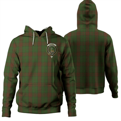 Clan Maxwell Hunting Tartan Hoodie Crest