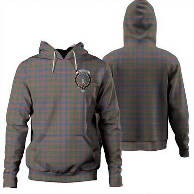Clan MacIntyre Ancient Tartan Hoodie Crest