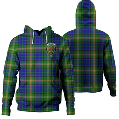 Clan Maitland Tartan Hoodie Crest I9PNKB8O-1 Maitland Tartan Hoodies