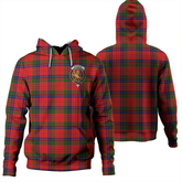 Clan Nicolson Modern Tartan Hoodie Crest YFWTR6QD-1 Nicolson Modern Tartan Hoodies