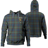 Clan Nicolson Hunting Ancient Tartan Hoodie Crest YJXUCOFP-1 Nicolson Hunting Ancient Tartan Hoodies