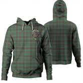 Clan MacKinnon Hunting Ancient Tartan Hoodie Crest VTRMUHLS-1 MacKinnon Hunting Ancient Tartan Hoodies