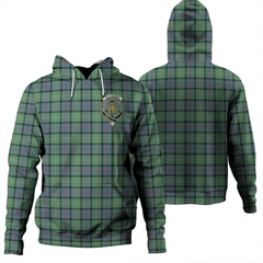 Clan MacThomas Ancient Tartan Hoodie Crest GJGXM13E-1 MacThomas Ancient Tartan Hoodies